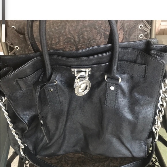 Michael Kors Hampton Large Satchel Bag - Picture 2 of 9